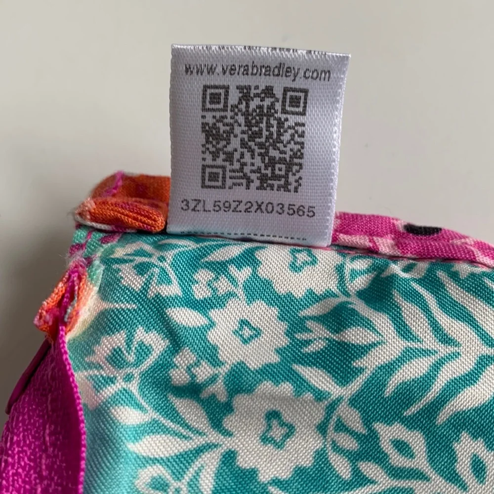 Vera Bradley Floral ID Wallet & Key Ring